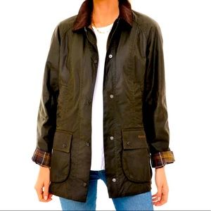 Classic Barbour Wax Jacket Olive